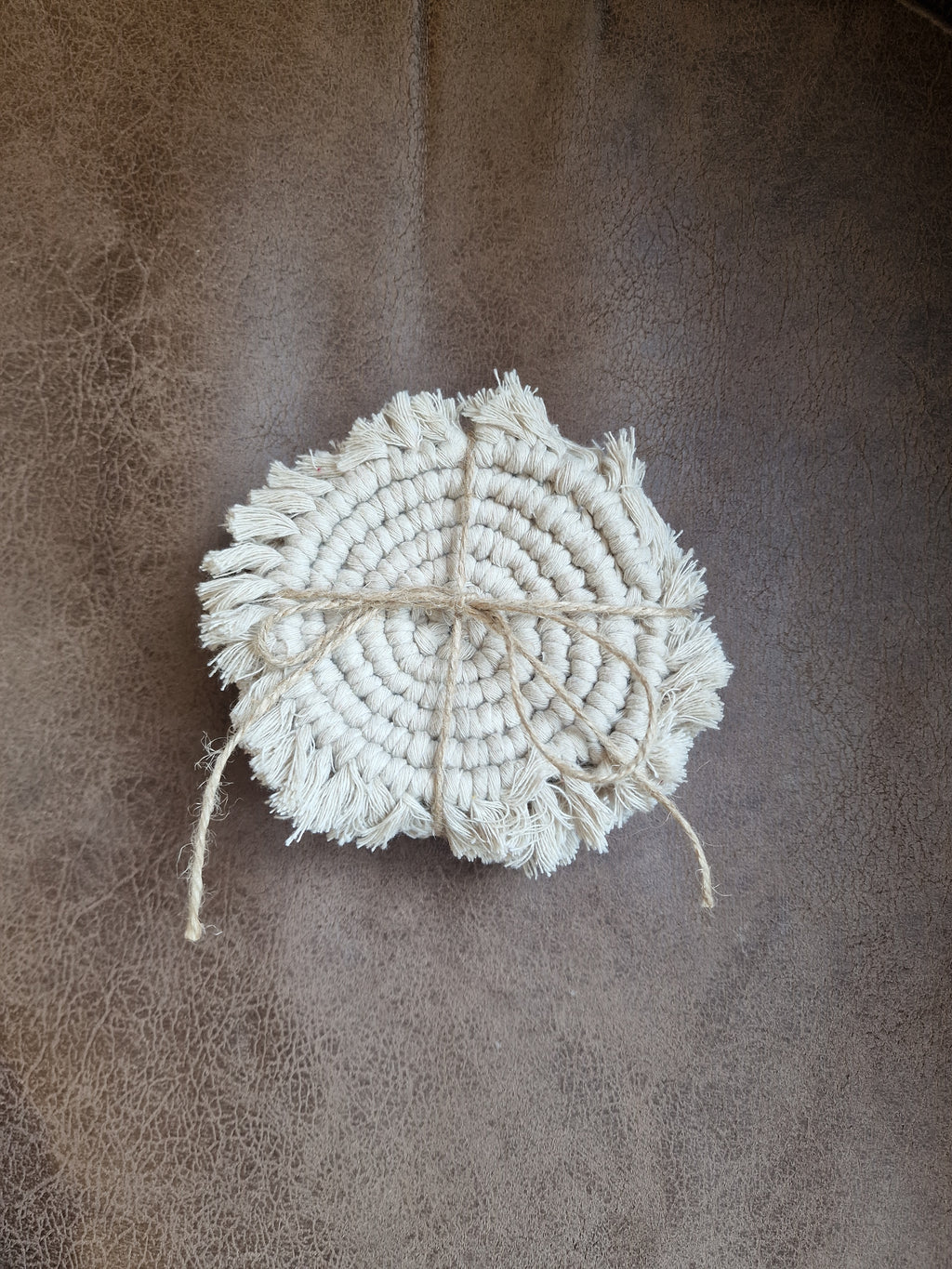 Cotton Macrame Coasters