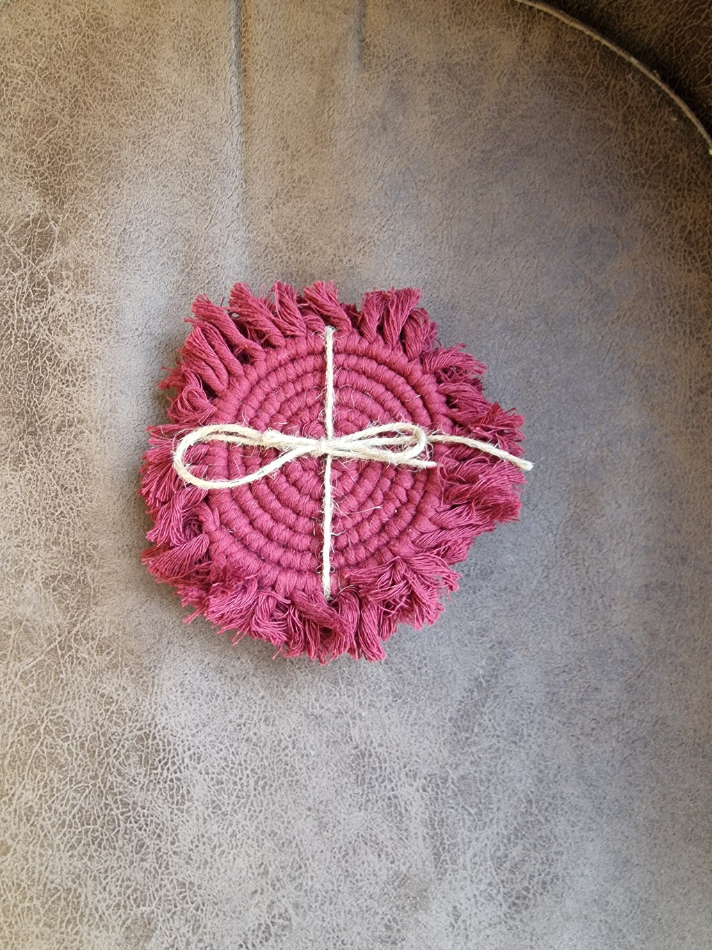 Cotton Macrame Coasters