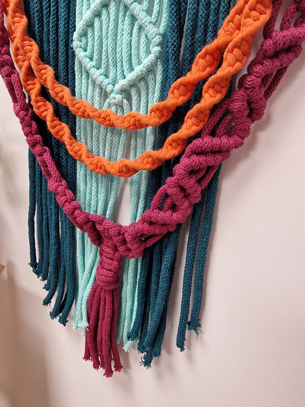 'Summer Solstice' Macrame Wall Hanging