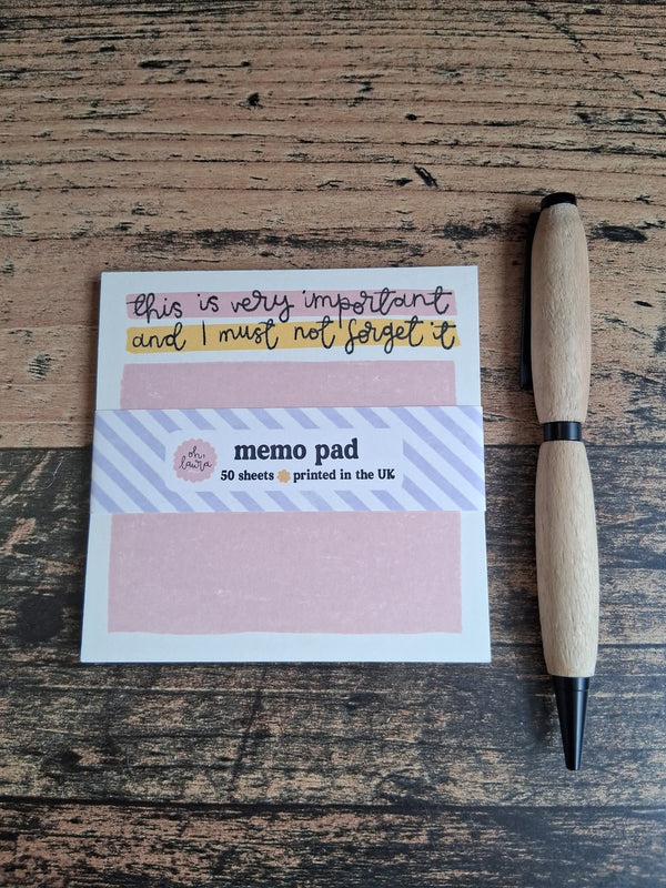 Memo Pad
